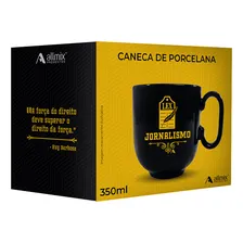 Caneca 350ml Jornalismo + Caixa Presente Formatura Jornalist Foto mini  3