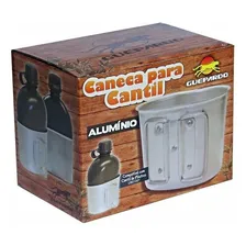 Caneca AlumÃnio 500ml P/ Cantil Camping Pesca Guepardo Cor Prateado Foto mini 3