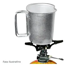 Caneca AlumÃnio 500ml P/ Cantil Camping Pesca Guepardo Cor Prateado Foto mini 4