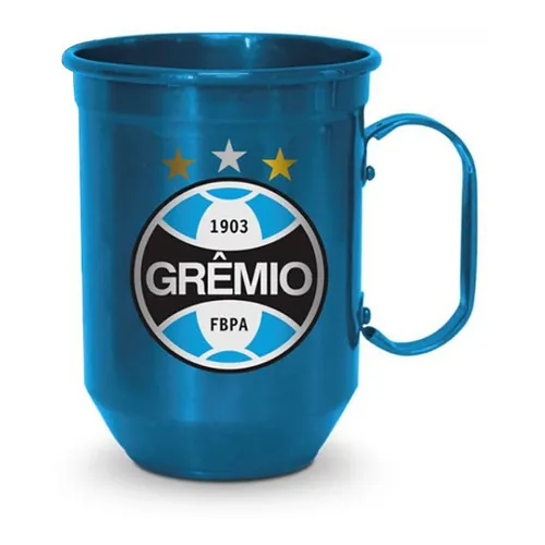 Caneca AlumÃnio Grêmio 600ml Foto 1