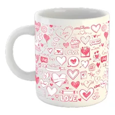 Caneca Amor Love Coração Foto  mini 1
