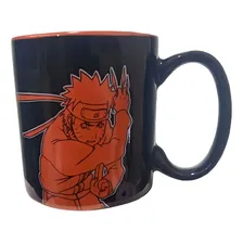Caneca Anime Naruto Uzumaki Shippuden Konoha Manga Piticas Cor Preto Foto mini  3