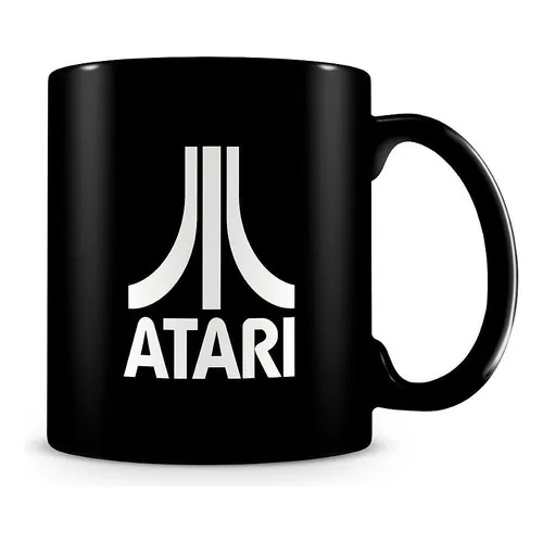 Caneca Atari Logo Black Foto 1