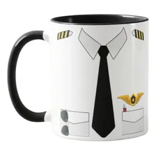 Caneca Aviação Profissão Piloto Foto mini 1