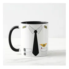 Caneca Aviação Profissão Piloto Foto mini 2