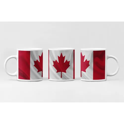 Caneca Bandeira Do Canadá Foto 1