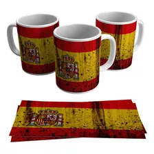 Caneca Bandeira Espanhola País Espanha Seleção 325ml Foto  mini 1
