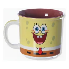 Caneca Bob Esponja Calça Quadrada Zona Criativa Cor Amarelo Foto  mini 1