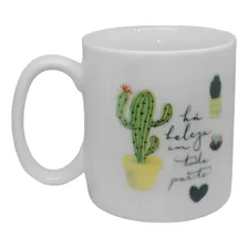 Caneca Branca Cactos Foto  mini 1