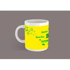 Caneca Brasil Amarela Foto mini 2