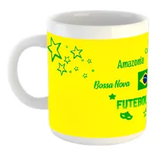 Caneca Brasil Amarela Foto mini 1