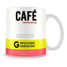 Caneca Cafeína Cor Branco Foto  mini 1