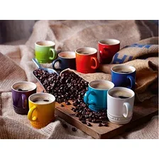 Caneca Cappuccino Cerâm Azul Caribe Le Creuset Oficial 200ml Foto mini 3