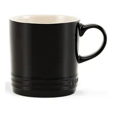 Caneca Cappuccino De Cerâmica 200ml Le Creuset - Black Onix Foto  mini 1