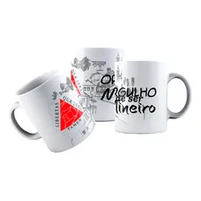 Caneca Cerâmica Bandeira Minas Gerais Orgulho Mineiro Foto mini 1