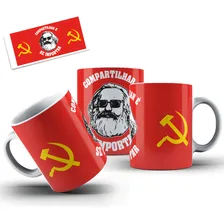 Caneca Cerâmica Marx Compartilhar É Se Importar Comunismo Foto  mini 1