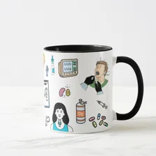 Caneca Cerâmica Personalizada Medicina Otorrinolaringologia Foto mini 4