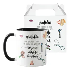 Caneca Cerâmica Personalizada Medicina Otorrinolaringologia Foto mini 1