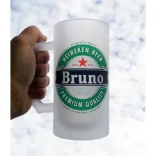 Caneca Chopp Cerveja Vidro Jateado Presente Personalizado Foto mini  3