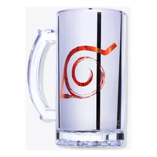 Caneca Chopp Eletrostática Naruto | Laranja | Metalizada Foto mini 4