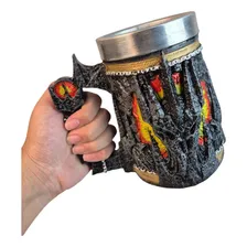 Caneca Colecionável Sauron O Senhor Dos Anéis Para Chopp Foto mini  2