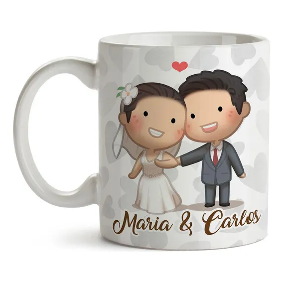 Caneca Convite Para Padrinhos Foto 1