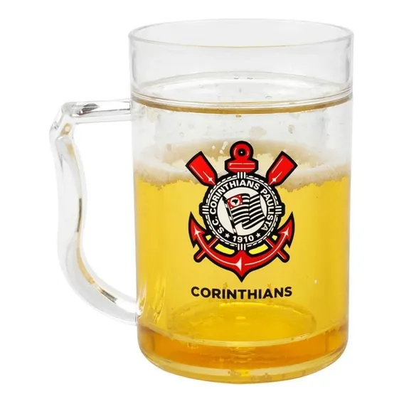 Caneca Corinthians Gel Congelante 200 Foto 1
