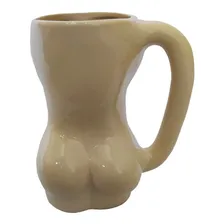 Caneca Corpo Feminino Nu Chopp Cerveja Cerâmica 380ml Foto mini  3