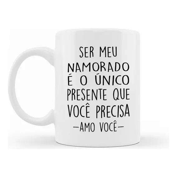 Caneca Criativa - Presente Para Namorado Foto 1