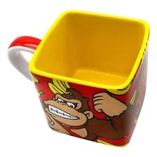 Caneca Cubo Donkey Kong Bananas Nintendo Super Mário Bros Foto mini 3