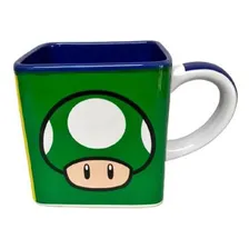 Caneca Cubo Quadrada Super Mario Cogumelo Foto mini 4