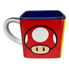 Caneca Cubo Quadrada Super Mario Cogumelo Foto mini 3