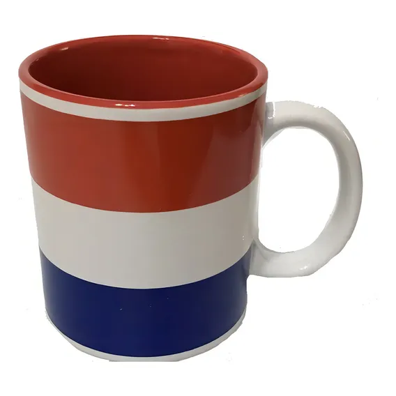 Caneca Da Bandeira Da Holanda Foto 1
