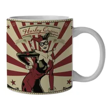 Caneca Dc Harley Quinn Arlequina XĂcara Cerâmica 300ml Foto mini 1