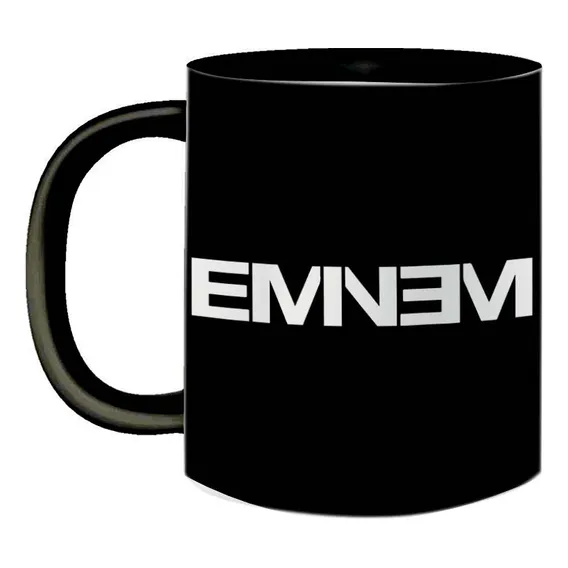 Caneca De Porcelana Eminem Rapper Anos 2000 Hip Hop Música Foto 1