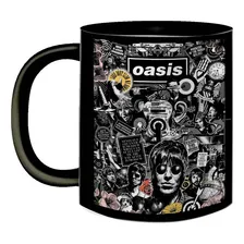 Caneca De Porcelana Fã Banda Oasis Rock Clássico Anos 90 Foto mini 1