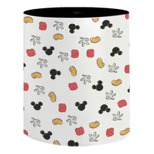 Caneca De Porcelana Mickey Mouse Interior E Alça Coloridos Foto mini  3