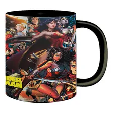 Caneca De Porcelana Mulher Maravilha Quadrinhos Filme 325ml Foto mini 4