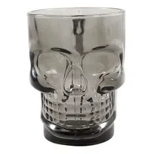 Caneca De Vidro Caveira Preta 500 Foto mini 1