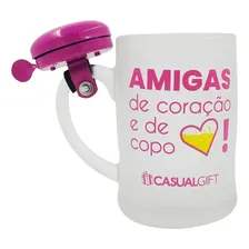 Caneca De Vidro Com Campainha Foto  mini 1