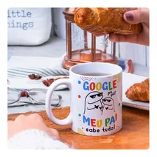 Caneca Dia Dos Pais Google Pra Que? Meu Pai Sabe Tudo Foto mini  3