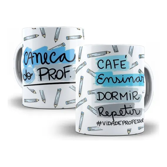 Caneca Dia Dos Professores Porcelana Personalizada 4 Foto 1