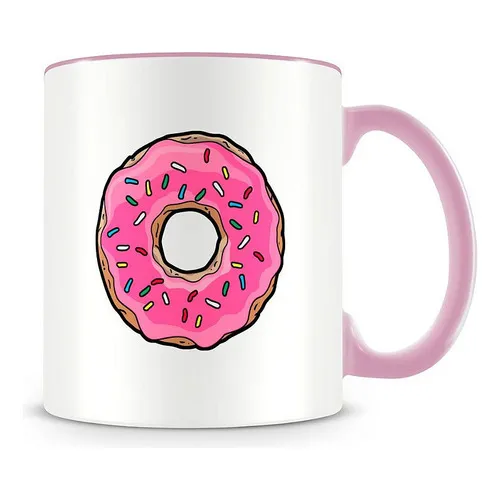 Caneca Donut Rosa Foto 1