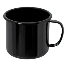 Caneca Esmaltada Nº4.5 Ewel - Preta Foto  mini 1