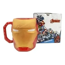 Caneca Formato 3d Iron Man Homem De Ferro 400ml Avengers Foto mini 3