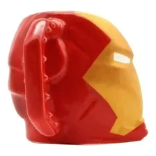 Caneca Formato 3d Iron Man Homem De Ferro 400ml Avengers Foto mini 4