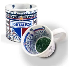 Caneca Fortaleza Estádio Time De Futebol - Presente-oficial Cor Branco Foto  mini 1
