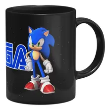 Caneca Gamer -sonic And Knuckles - Preta Foto mini 1