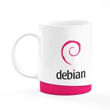 Caneca Geek Debian Linux Foto  mini 1