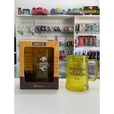 Caneca Gel Cerveja Futebol Amigos Goleador Copo Congelante Foto mini 4